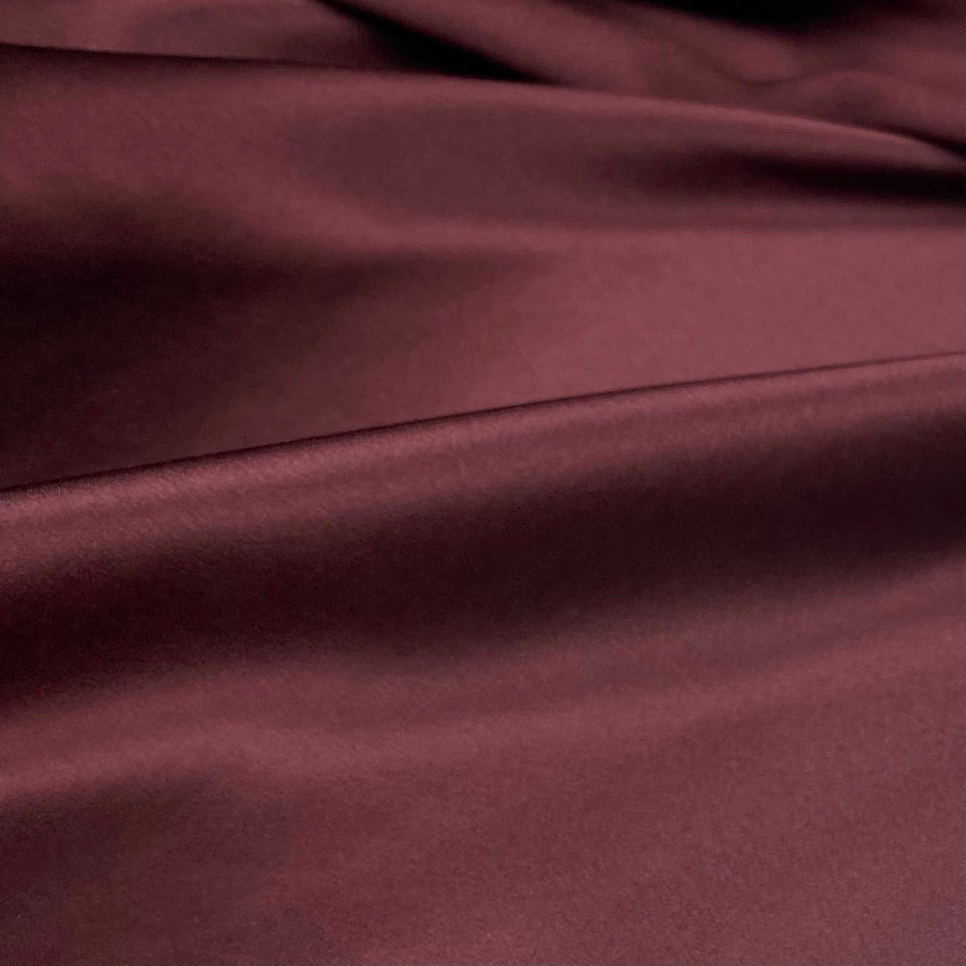 Mulberry Silk Charmeuse Satin - Wine
