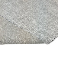 Boucle Upholstery Remnant  - White/Black
