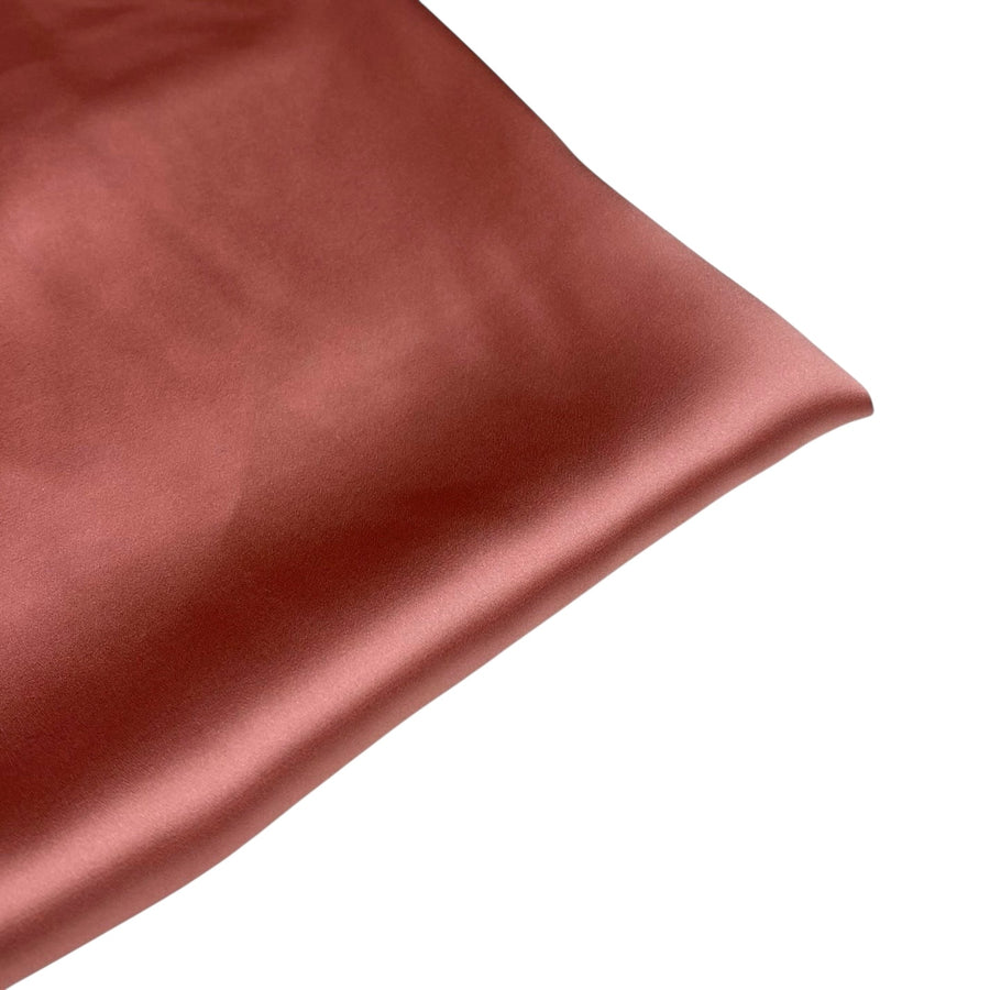 Mulberry Silk Charmeuse Satin - Passion Pink