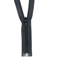 Coil One-Way Open End Zipper 21” - Black