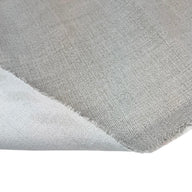 Woven Cotton/Linen Upholstery Interfaced Remnant - Grey