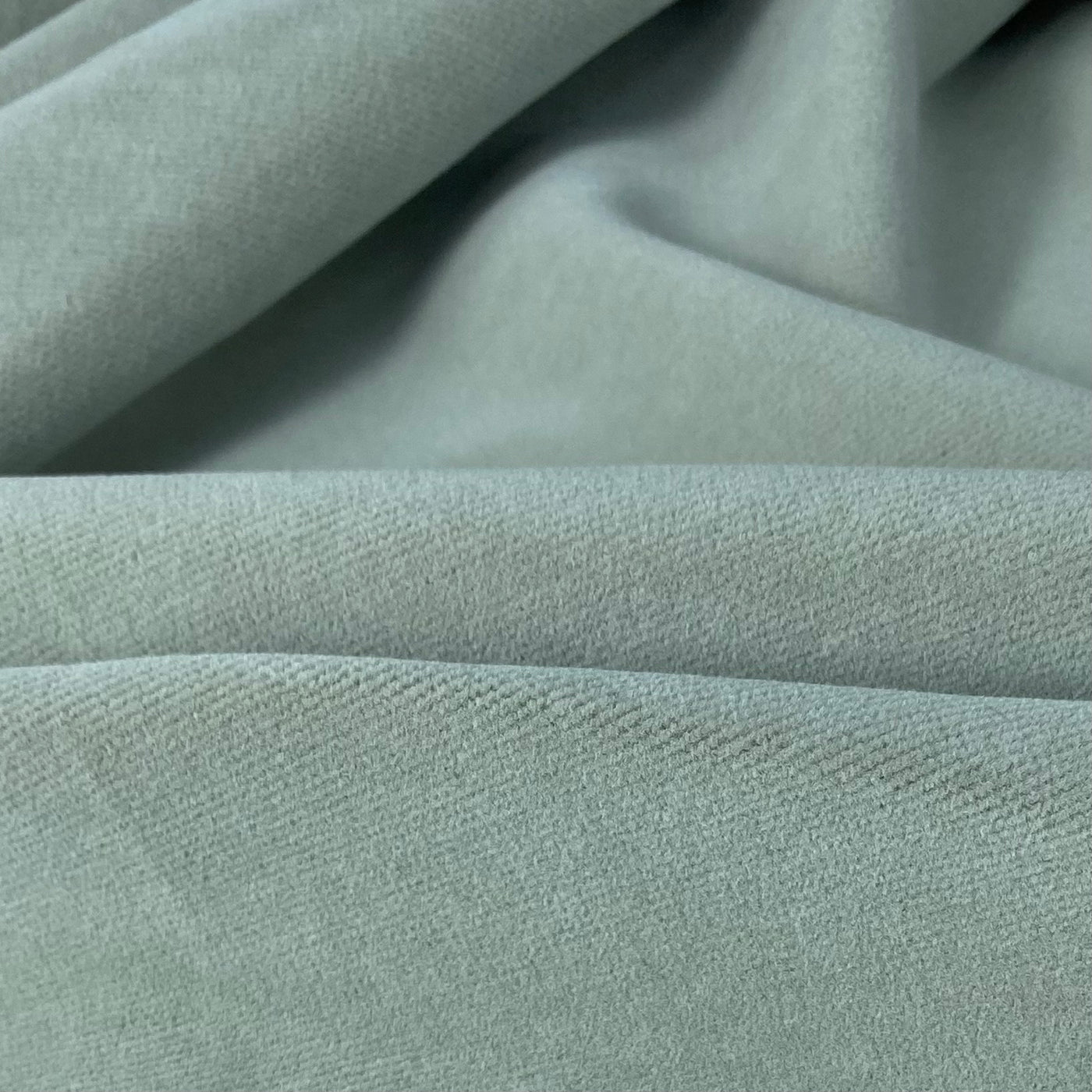 Cotton Velvet Upholstery - Designer Remnant - Beige