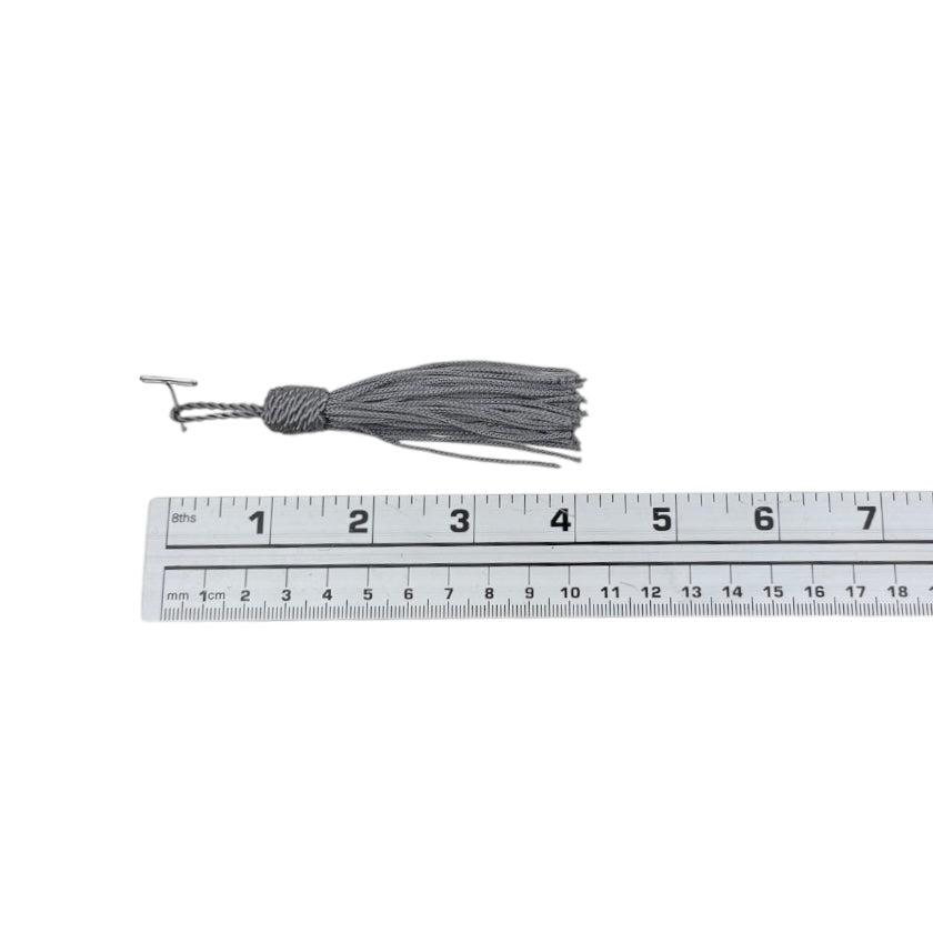 Decorative 3” Tassel - Grey