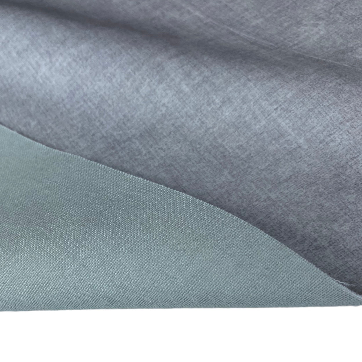 Printed Ultra Suede Upholstery - Designer Remnant - Off White/Grey