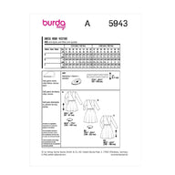 Burda Easy 5943 - Dress Sewing Pattern