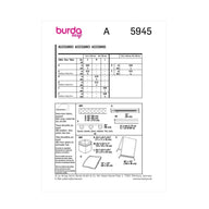 Burda Easy 5945 - Accessories Sewing Pattern