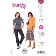 Burda Easy 6067 - T-Shirt Sewing Pattern