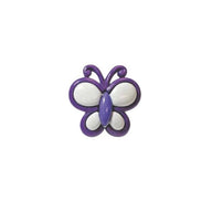 Butterfly Novelty Shank Button 25mm 2 count