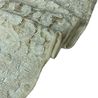Corded Lace - Ivory/Silver