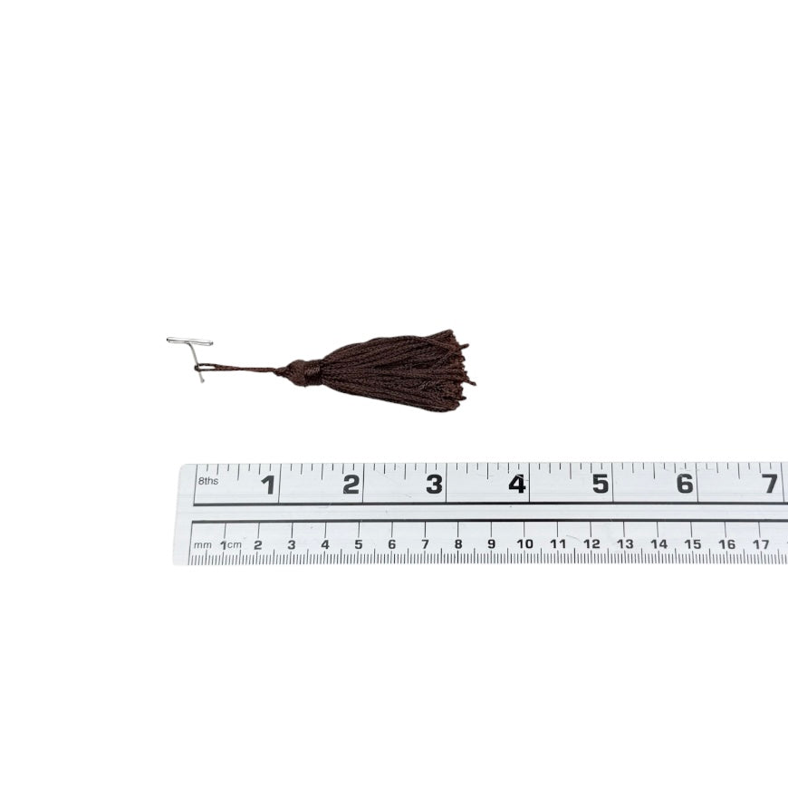 Decorative 2 1/4” Tassel - Dark Brown