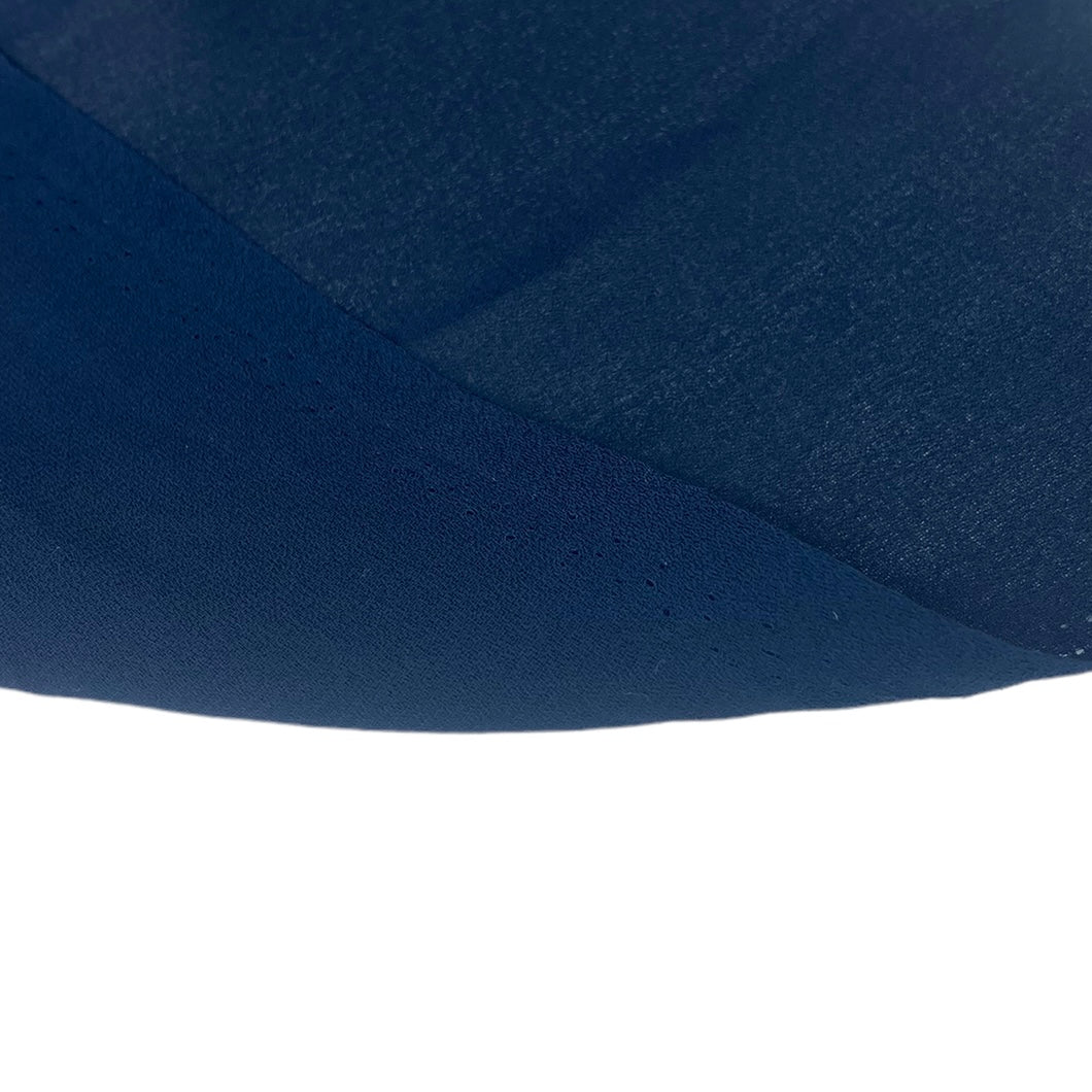 Polyester Georgette - 44” - Navy