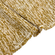 Boucle Wool Upholstery Remnant - Gold/Ivory