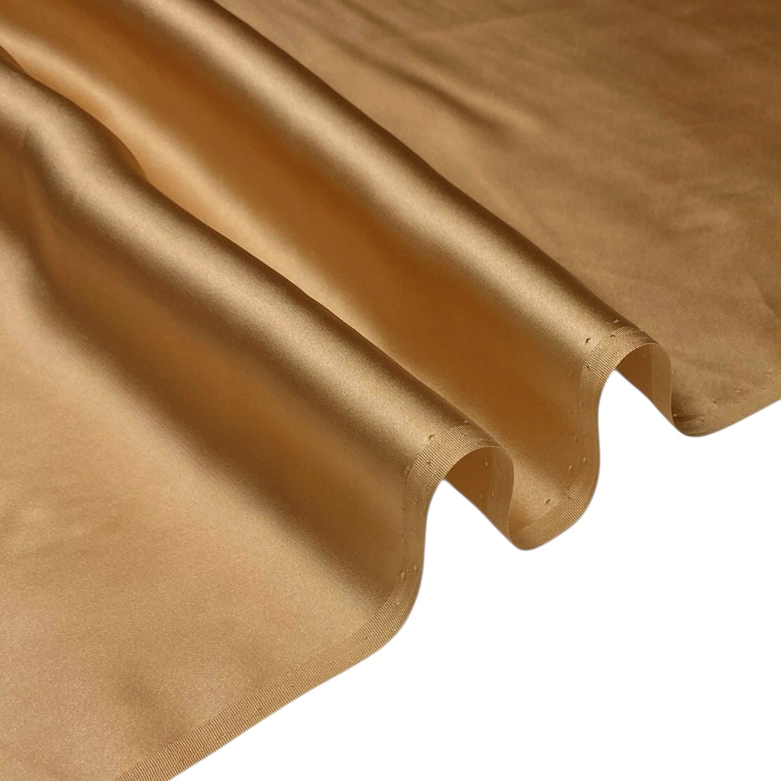 Mulberry Silk Charmeuse Satin - Gold
