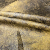 Distressed Coated Stretch Twill Canvas - Burlywood
