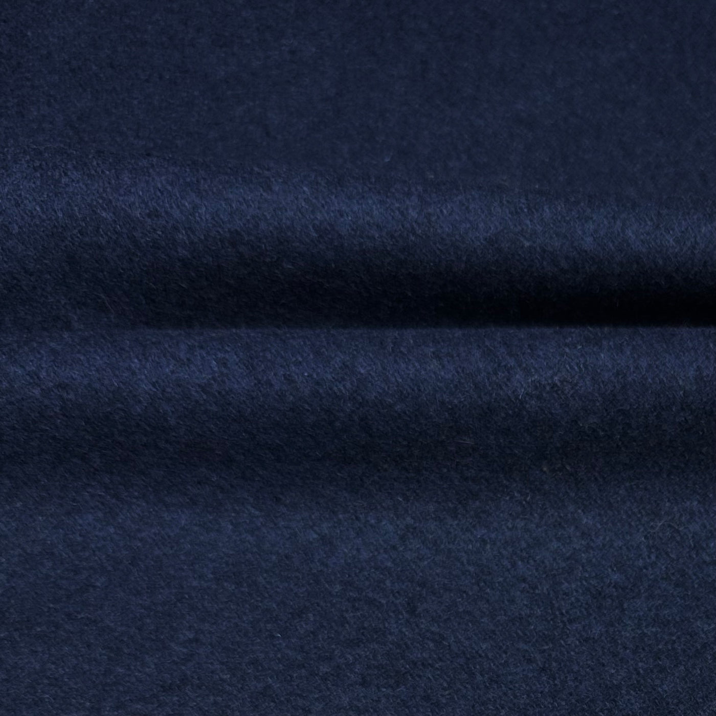 Melton Wool Coating - Midnight Blue