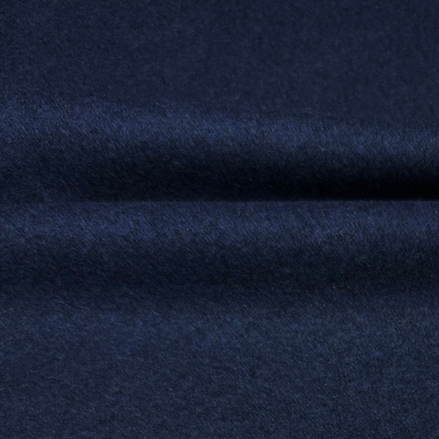 Melton Wool Coating - Midnight Blue
