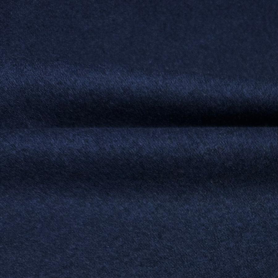 Melton Wool Coating - Midnight Blue