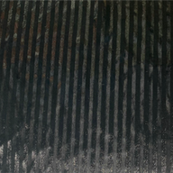 Striped Silk Velvet - Black