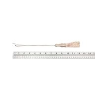 Decorative 4 1/2” Tassel - Light Peach/Grey
