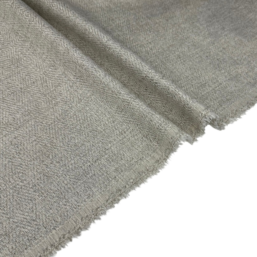 Diamond Patterned Upholstery Remnant - Beige