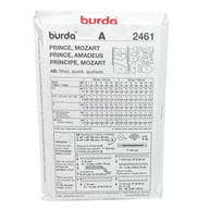 Burda 2461 Child Costume Sewing Pattern