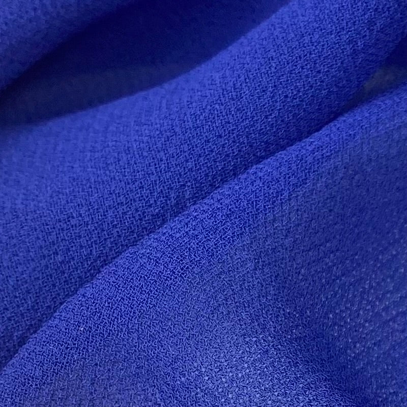 Polyester Georgette - 59” - Blue