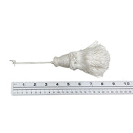 Decorative 5” Tassel - White