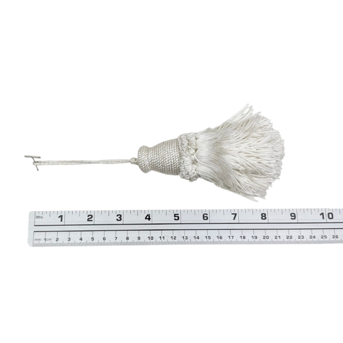 Decorative 5” Tassel - White