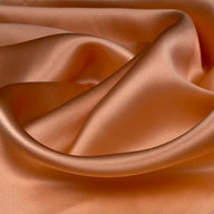 Mulberry Silk Charmeuse Satin - Peach