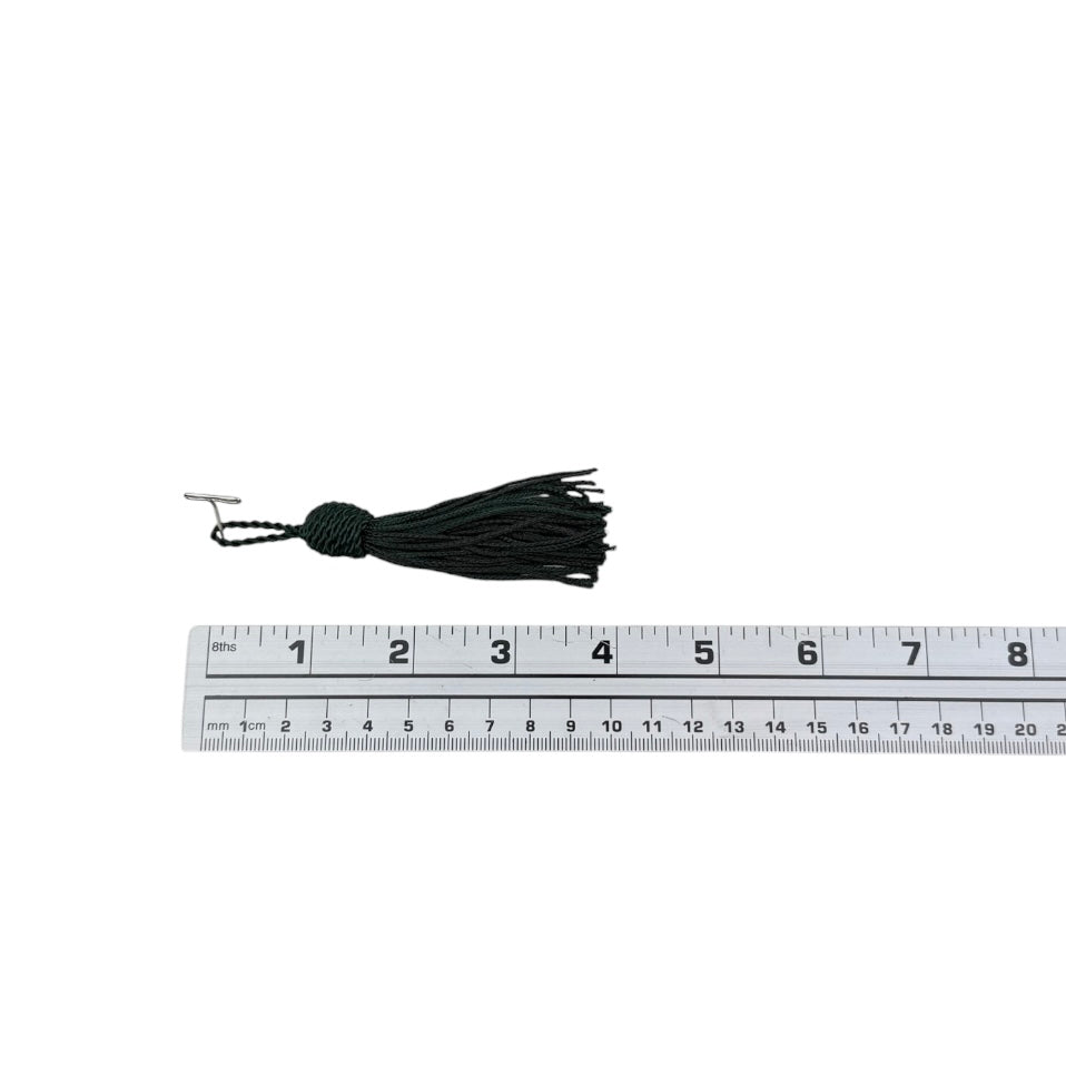 Decorative 3” Tassel - Green/Dark Green
