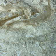 Corded Lace - Ivory/Silver