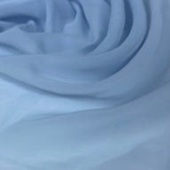 Polyester Chiffon - Light Blue