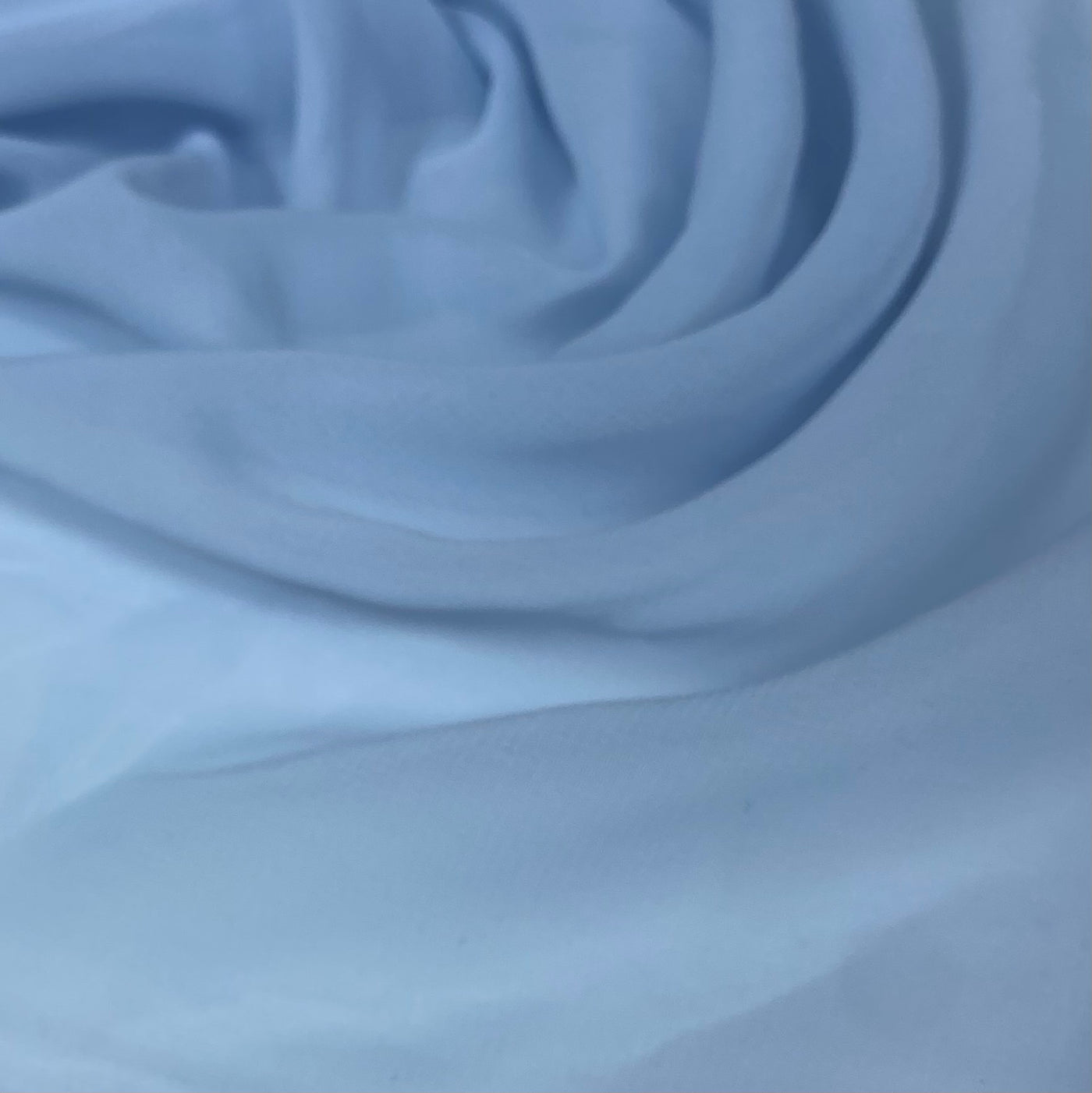 Polyester Chiffon - Light Blue