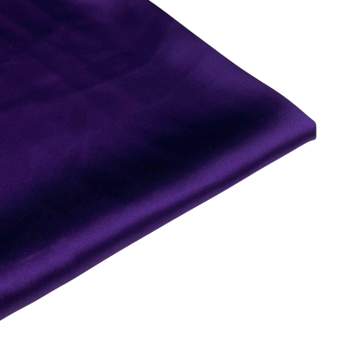Mulberry Silk Charmeuse Satin - Royal Purple