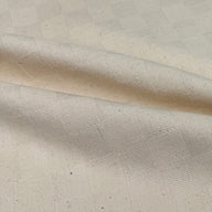 Checkered Twill Cotton Canvas 8oz Natural