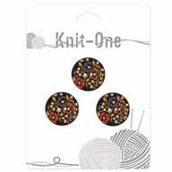 Coconut Button 2 Hole 23mm Brown