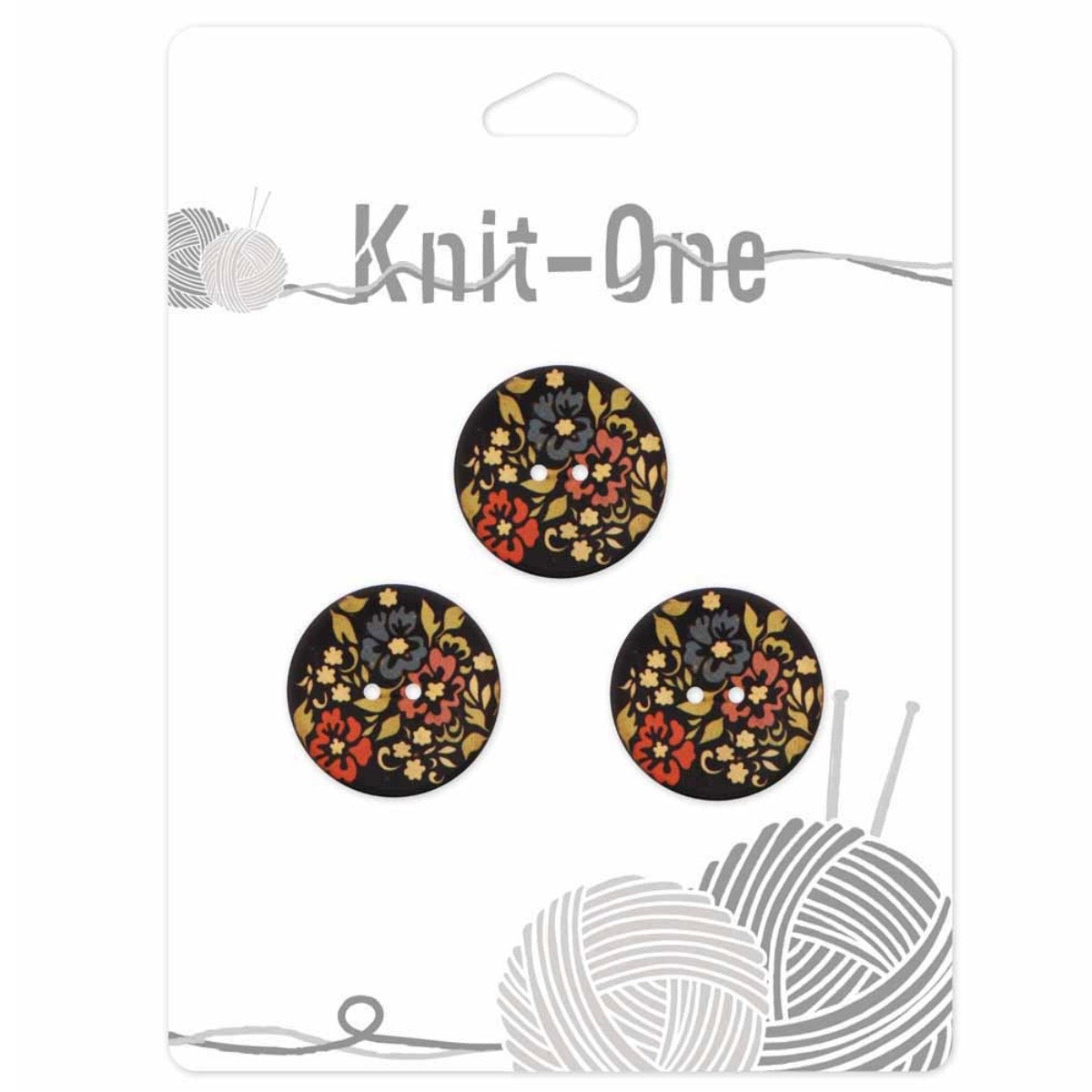 Coconut Button 2 Hole 23mm Brown