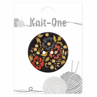 Coconut Button 2 Hole 41 mm Brown