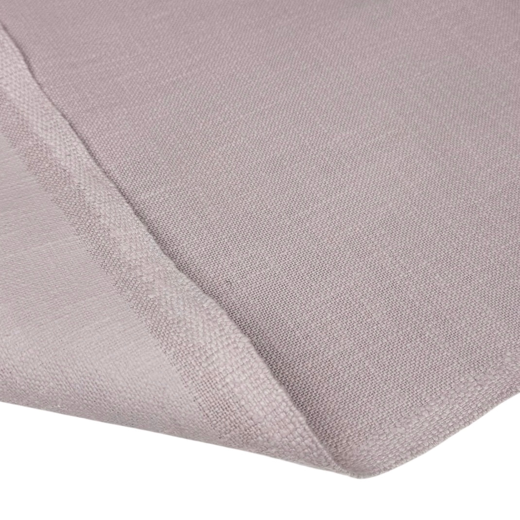Crosshatch Cotton/Linen Canvas Upholstery 13oz Earthy Plum