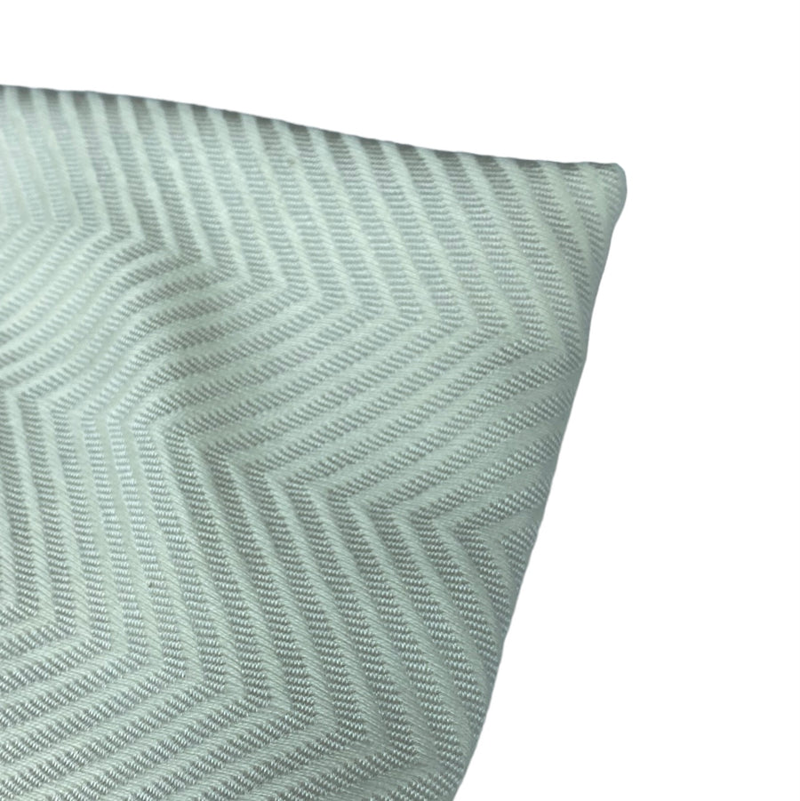 Chevron Upholstery Designer Remnant  - Ivory