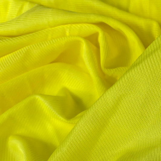 Tricot Knit Lining - Yellow