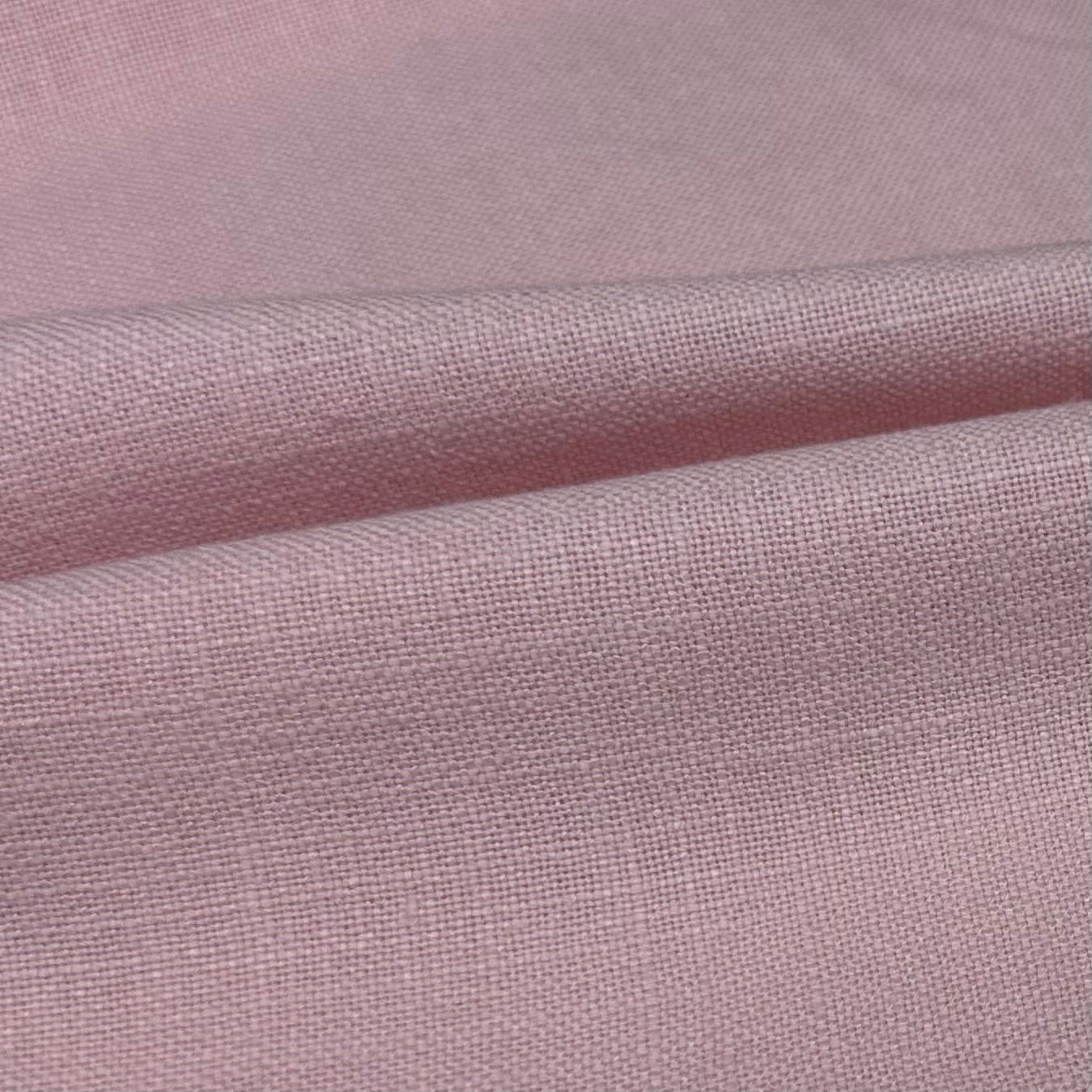 Crosshatch Medium Weight Linen/Viscose Blend - Pink