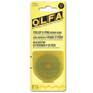 Olfa Stainless Steel Scallop Blade - 1pc