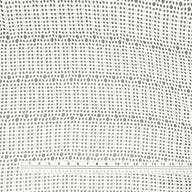 Polyester Eyelet Knit - White