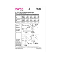 Burda Style 5992 - Jacket & Coat Sewing Pattern