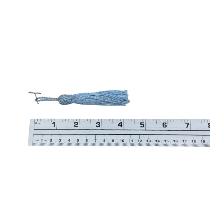 Decorative 3” Tassel - Baby Blue