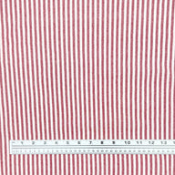 Striped Organic Cotton - Red/White