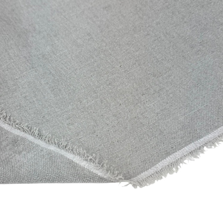 Chenille Upholstery Remnant - Grey