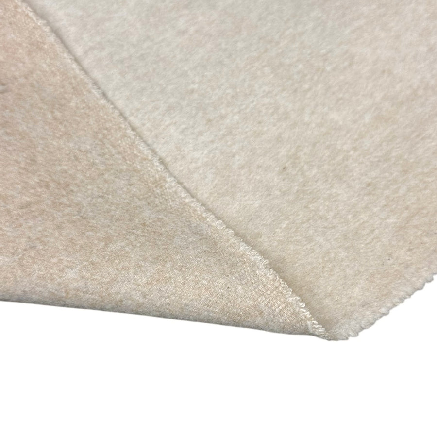 Mohair Wool Coating - Heather Beige