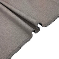 Chenille Upholstery Remnant - Grey/Ivory